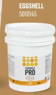 Canac Formule Pro Eggshell Interior Latex Paint Natural White 18.9 L offer