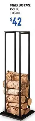 Canac Tower Log Rack 45 1/4 in offer