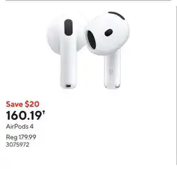 Staples AirPods 4 offer