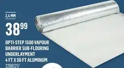 Canac Opti-Step 1500 Vapour Barrier Sub-Flooring Underlayment offer