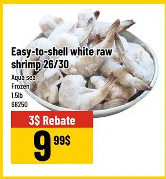 Mayrand Easy-to-shell white raw shrimp 26/30 offer