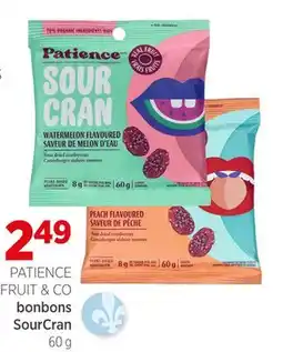 Avril bonbons Sour Cran offer