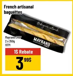 Mayrand Mayrand CHEF French artisanal baguettes offer