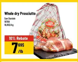 Mayrand San Daniele Whole dry Prosciutto offer