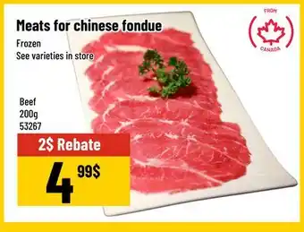 Mayrand Meats for chinese fondue offer