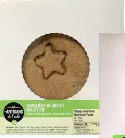 Avril tourtière de millet bio offer