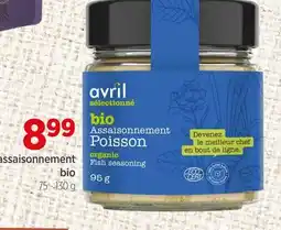 Avril assaisonnement bio offer