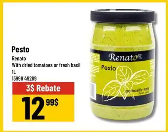 Mayrand Renato Pesto With dried tomatoes or fresh basil offer