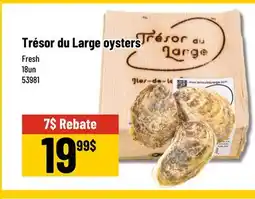 Mayrand Trésor du Large oysters offer