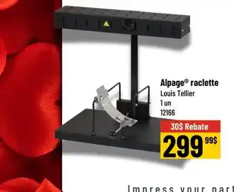 Mayrand Alpage raclette Louis Tellier offer