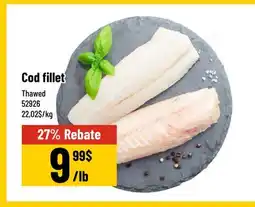 Mayrand Cod fillet offer