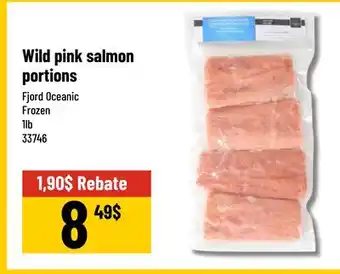 Mayrand Fjord Oceanic Wild pink salmon portions offer