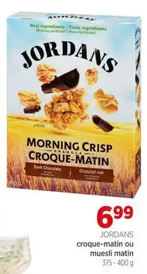 Avril croque-matin ou muesli matin offer