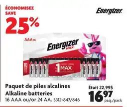 Home Hardware Energizer Alkaline batteries offer