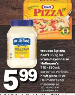 L'Intermarché TROUSSE À PIZZA, 850 G OU VRAIE MAYONNAISE, 710 - 890 ML offer