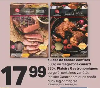 L'Intermarché CUISSE DE CANARD CONFITES 500 G OU MAGRET DE CANARD 330 G offer