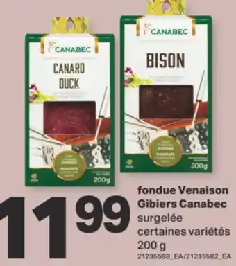 L'Intermarché FONDUE VENAISON GIBIERS, 200 g offer