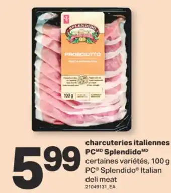 L'Intermarché CHARCUTERIES ITALIENNES SPLENDIDO, 100 g offer