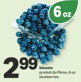 L'Intermarché BLEUETS, 6 oz offer