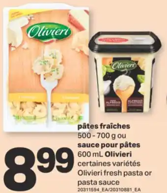 L'Intermarché PÂTES FRAÎCHES, 500 - 700 G OU SAUCE POUR PÂTES, 600 ML offer