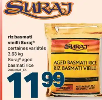 L'Intermarché RIZ BASMATI VIEILLI, 3,63 kg offer