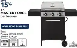 RONA MASTER FORGE barbecues offer