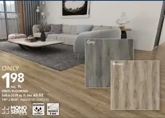 RONA VINYL FLOORING offer