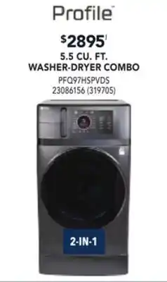 RONA 5.5 CU. FT. WASHER-DRYER COMBO offer