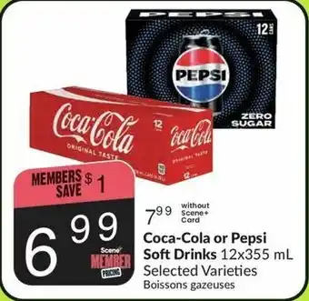 FreshCo Coca-Cola or Pepsi Soft Drinks offer