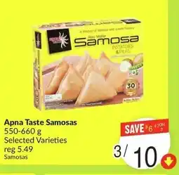 FreshCo Apna Taste Samosas offer