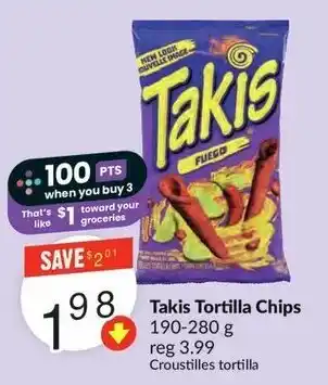 FreshCo Takis Tortilla Chips offer