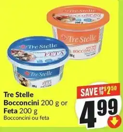 FreshCo Tre Stelle Bocconcini or Feta offer