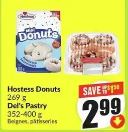 FreshCo Hostess Donuts Del's Pastry offer