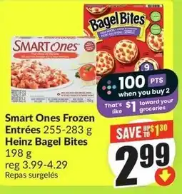 FreshCo Smart Ones Frozen Entrées Heinz Bagel Bites offer