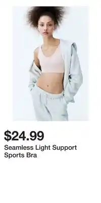 H&M Seamless Light Support Sports Bra offer