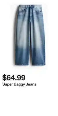 H&M Super Baggy Jeans offer