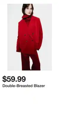 H&M Double-Breasted Blazer offer