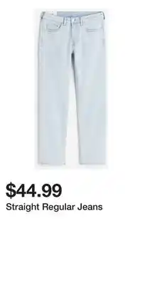 H&M Straight Regular Jeans offer