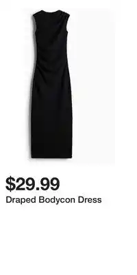 H&M Draped Bodycon Dress offer