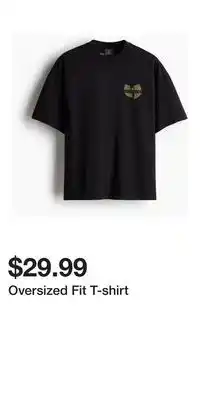 H&M Oversized Fit T-shirt offer