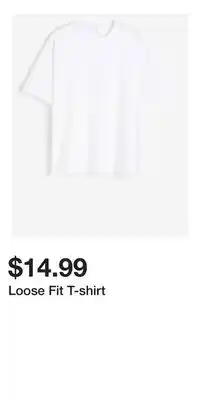 H&M Loose Fit T-shirt offer