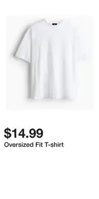 H&M Oversized Fit T-shirt offer