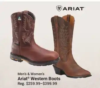 Cabela's Ariat Western Boots offer