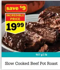 M & M Food Market Slow Cooked Beef Pot Roast offer