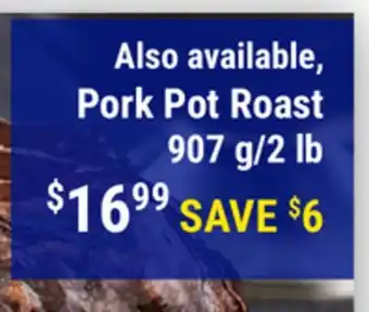 M & M Food Market Pork Pot Roast offer