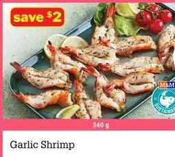 M & M Food Market Garlic Shrimp offer