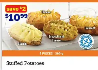 M & M Food Market Stuffed Potatoes offer