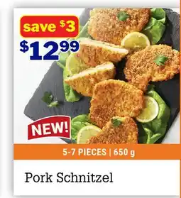 M & M Food Market Pork Schnitzel offer