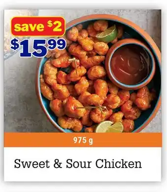 M & M Food Market Sweet & Sour Chicken offer