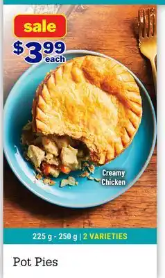 M & M Food Market Pot Pies offer